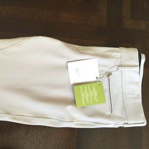 Samshield Women's Clotilde Knee Patch Breeches, Beige,  Size Italy 44, US 34